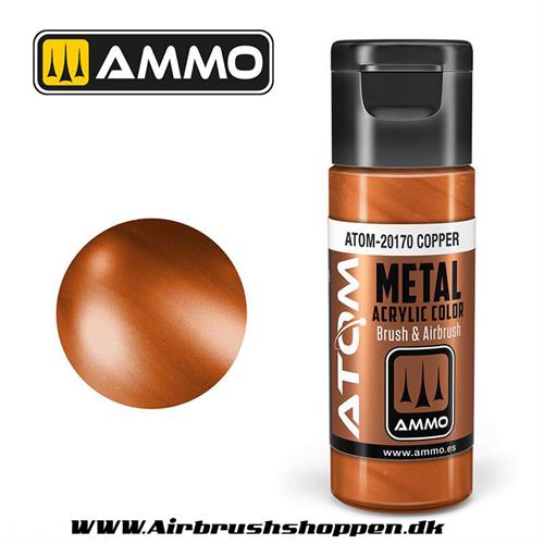ATOM-20170 METALLIC Copper  -  20ml  Atom color